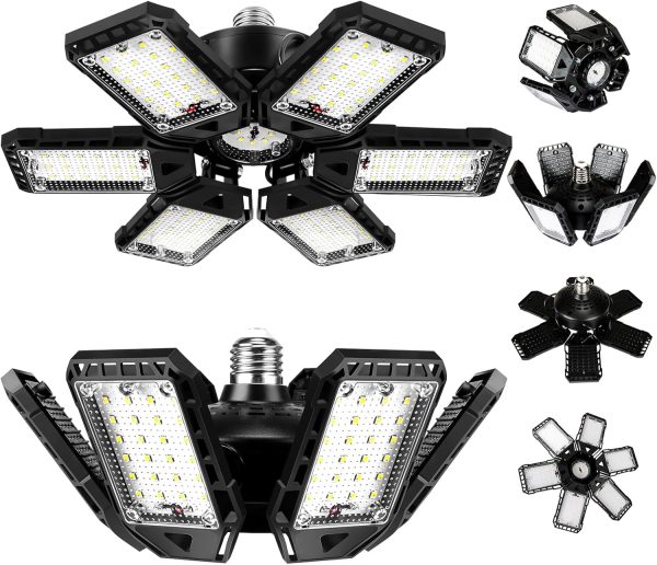 6500K Bright White High Lumen LED Light Fixture Pack 1