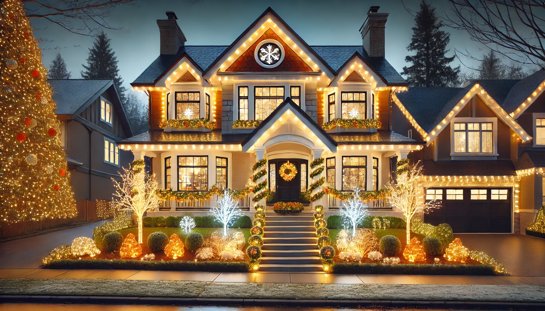 Christmas House Lights Ideas