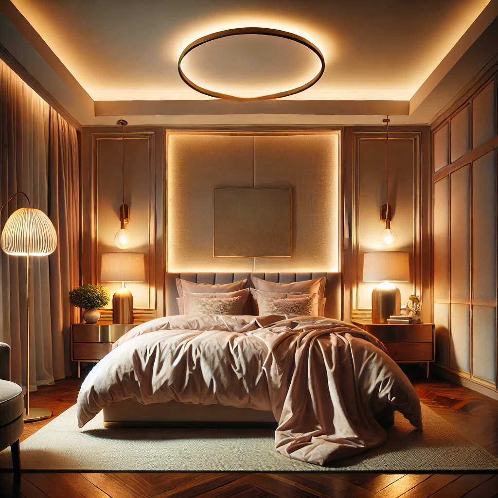 Cozy Bedroom With Soft Lighting Ideas - 02