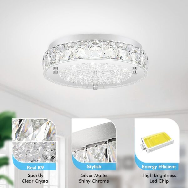 Crystal Ceiling Light for Refined Home Decor details