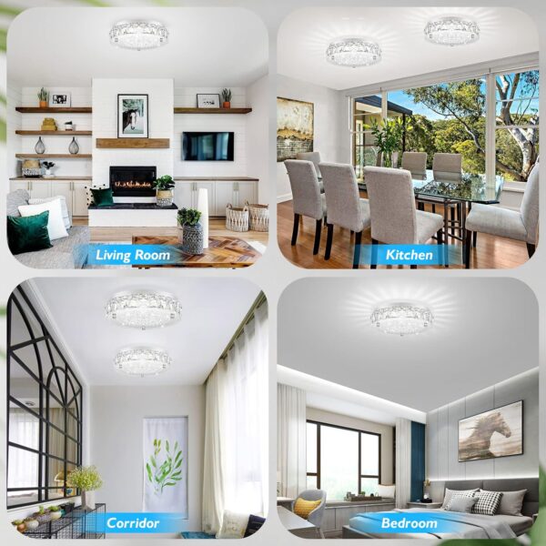 Crystal Ceiling Light for Refined Home Decor spaces