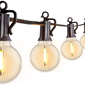 Edison Plastic Bulbs Outdoor Globe String Lights