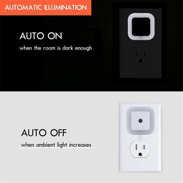 LED Night Light Compact Modern Design 2