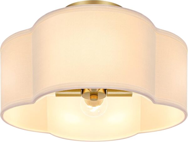 Modern Gold Ceiling Lamp for Any Space