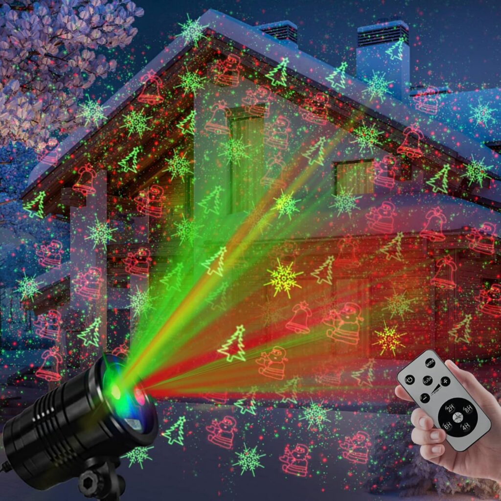 Outdoor Projector Light Festive Display Solution 4