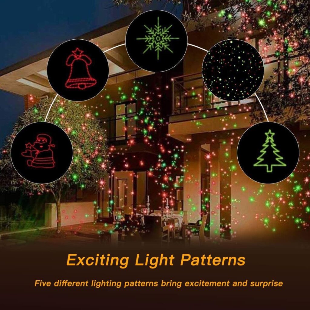 Outdoor Projector Light Festive Display Solution 5